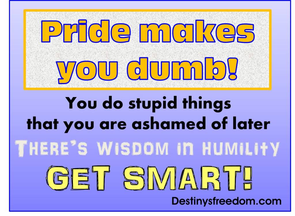 Q50 Pride makes you dumb